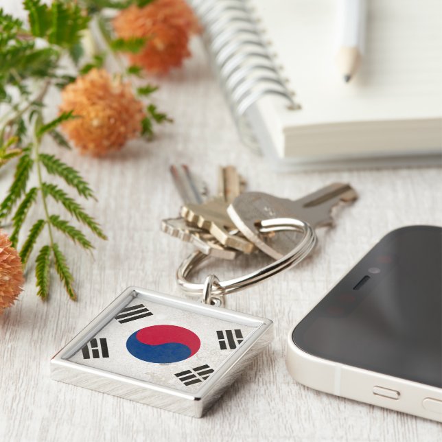 South Korea Key Ring (Side)
