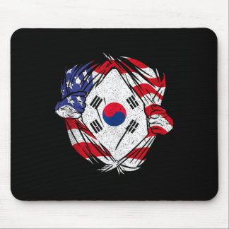 South Korea Love South Korea Pride Korean Patriot  Mouse Pad