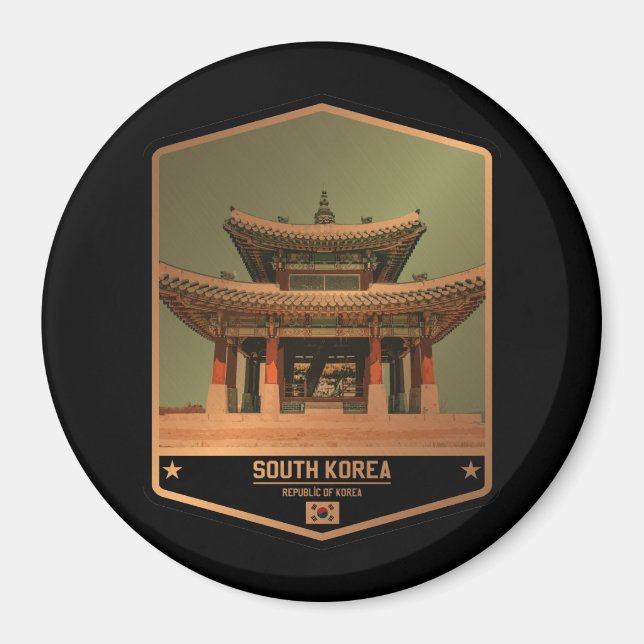 South Korea Magnet (Front)