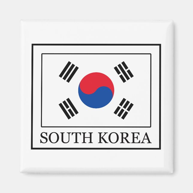 South Korea Magnet (Front)