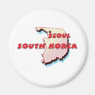 South Korea Magnet