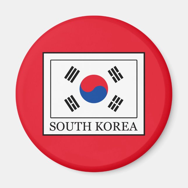 South Korea Magnet (Front)