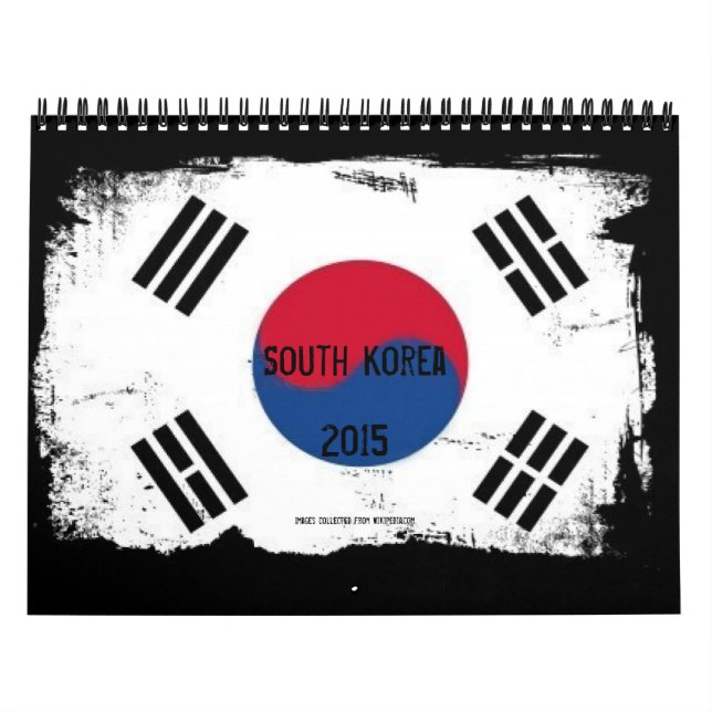 South Korea Major Cities Calendar (Cover)