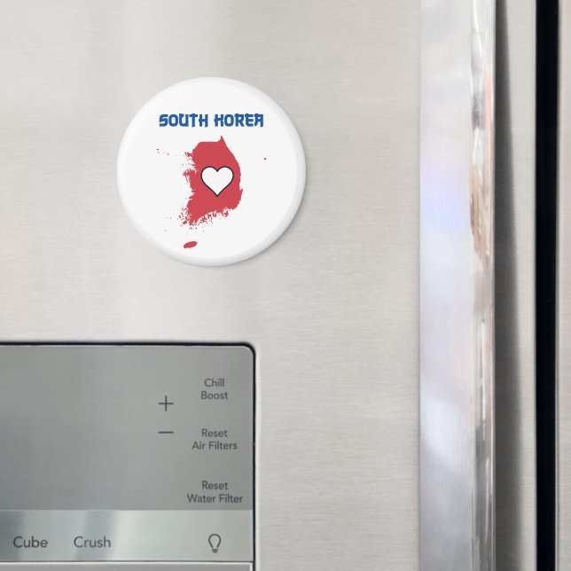 South Korea Map Magnet (In Situ (Fridge))