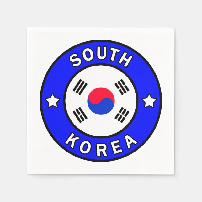 South Korea Napkin (Front)