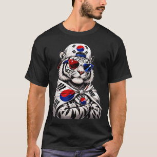 South Korea National Pride Tiger T-Shirt