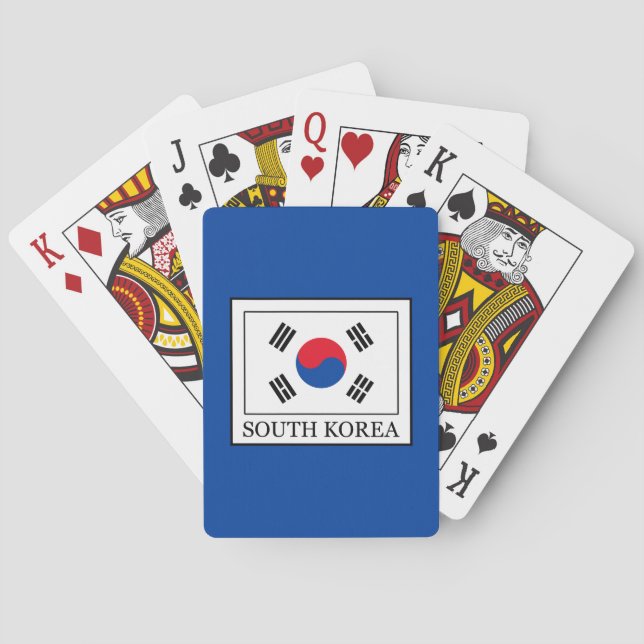 South Korea Playing Cards (Back)
