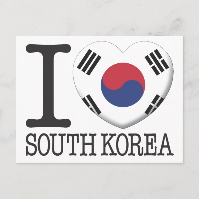 South Korea Postcard (Front)