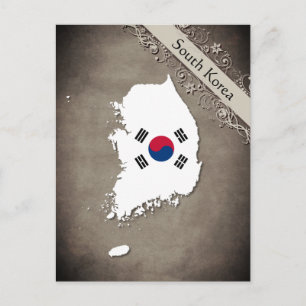 South Korea Postcard