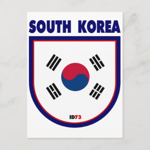 South Korea Postcard