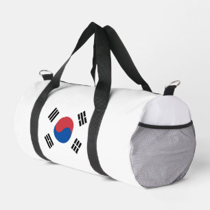 South Korea Seoul Asia Korean Flag Travel Duffle Bag