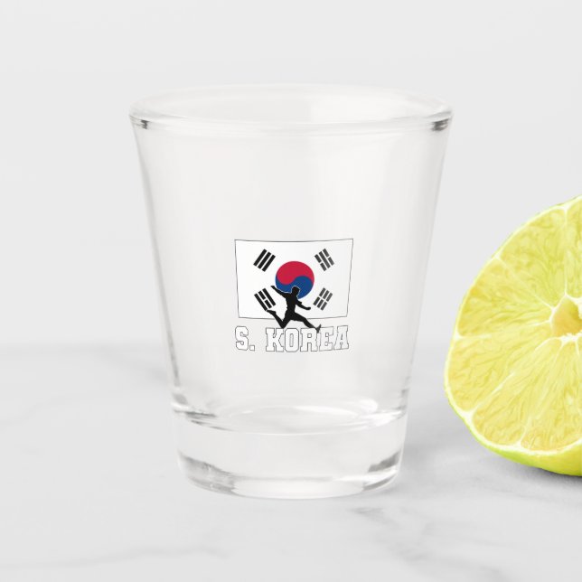 South Korea Soccer National Team Shot Glass (Front)