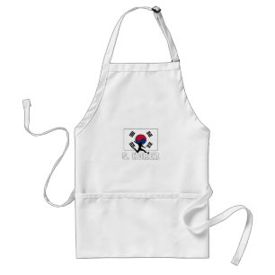 South Korea Soccer National Team Standard Apron