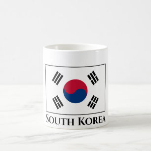 South Korea (South Korean) Flag Coffee Mug