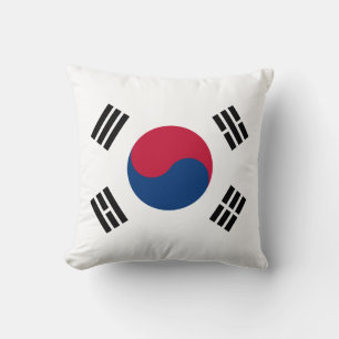 South Korea (South Korean) Flag Cushion