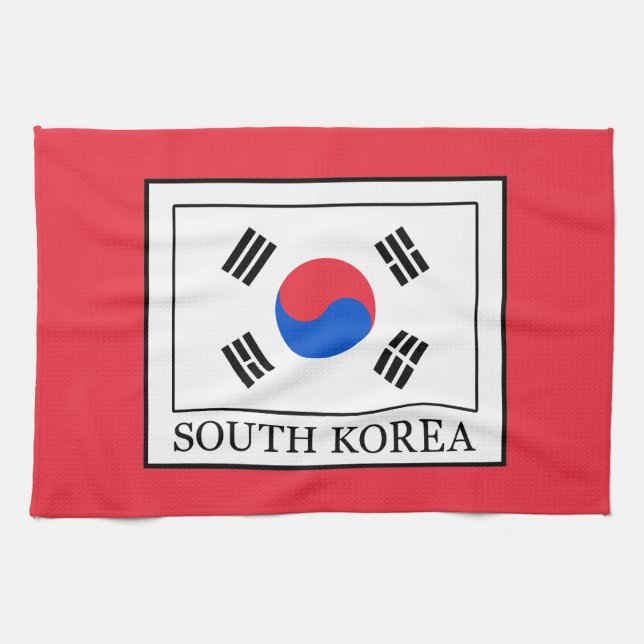 South Korea Tea Towel (Horizontal)