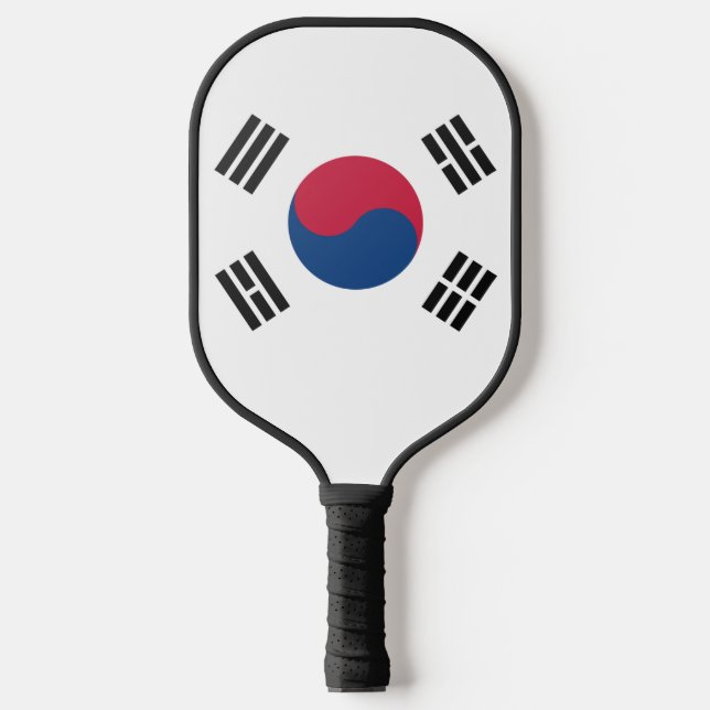 South Korean flag-emblem Pickleball Paddle (Front)