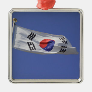 South Korean Flag Metal Ornament