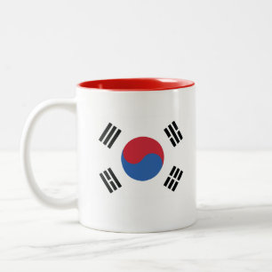 South Korean Flag Mug 한국 국기 디자인