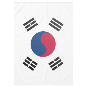 South Korean flag Tablecloth