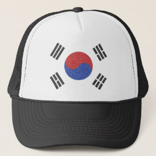 South Korean Flag Trucker Hat