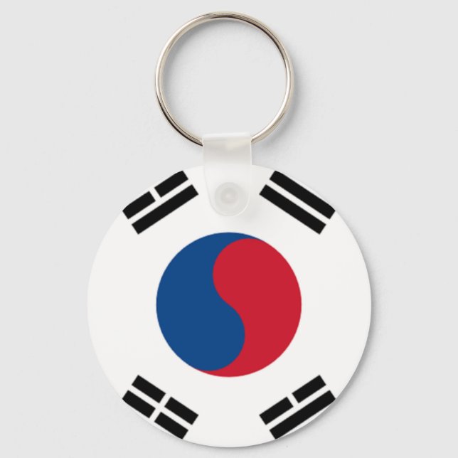 South Korean Pride Key Ring (Front)