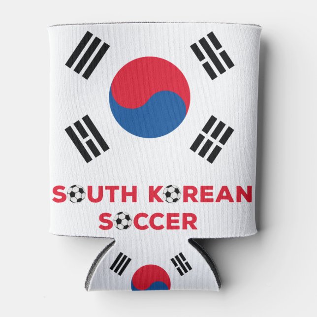 South Korean Soccer Can Cooler (Front)