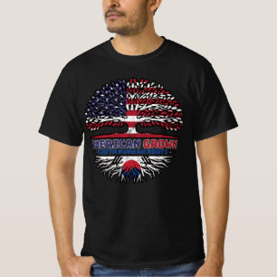 South Korean South Korea US American USA United T-Shirt