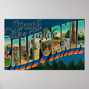 South Lake Tahoe, California Poster