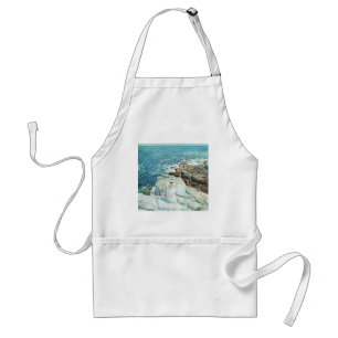 South Ledges, Appledore by Frederick Childe Hassam Standard Apron