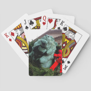 South Lion at the Art Institute of Chicago Playing Cards