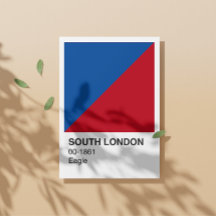 South London Eagle - White Border