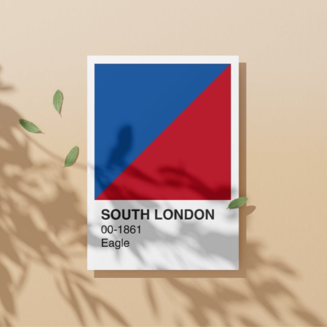 South London Eagle - White Border Poster (Creator Uploaded)