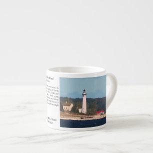 South Manitou Island Light espresso mug