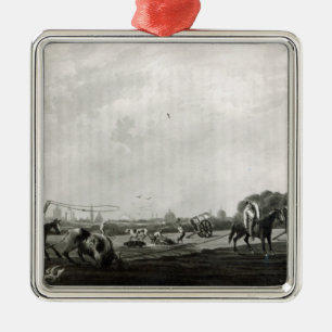 South Matadero engraved by Maile and Metal Tree Decoration