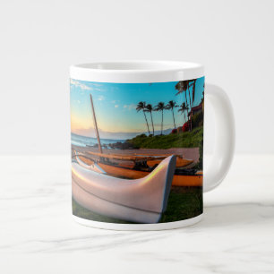 South Maui Beach at Sunset   Maui, Hawaii Large Coffee Mug