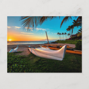 South Maui Beach at Sunset   Maui, Hawaii Postcard