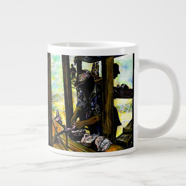 South of Heaven, West of Hell Large Coffee Mug (Right)