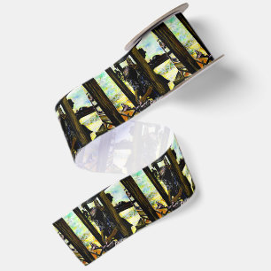 South of Heaven, West of Hell Satin Ribbon