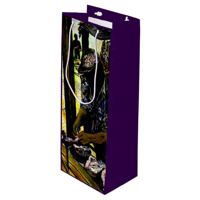South of Heaven, West of Hell Wine Gift Bag (Front Angled)