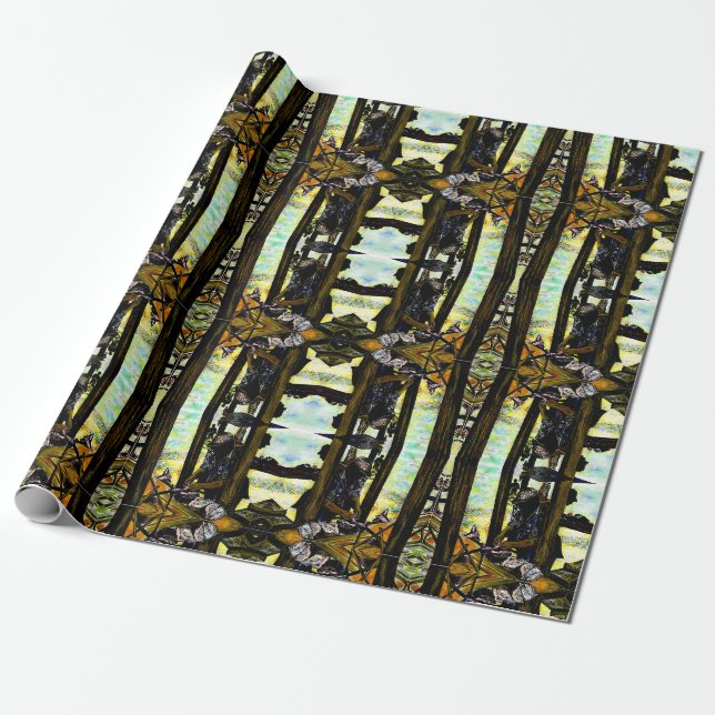South of Heaven, West of Hell Wrapping Paper (Unrolled)