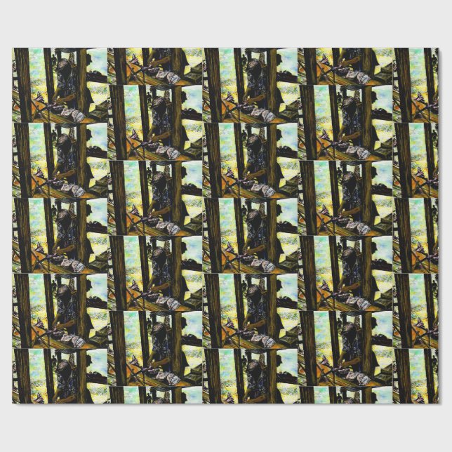 South of Heaven, West of Hell Wrapping Paper (Flat)