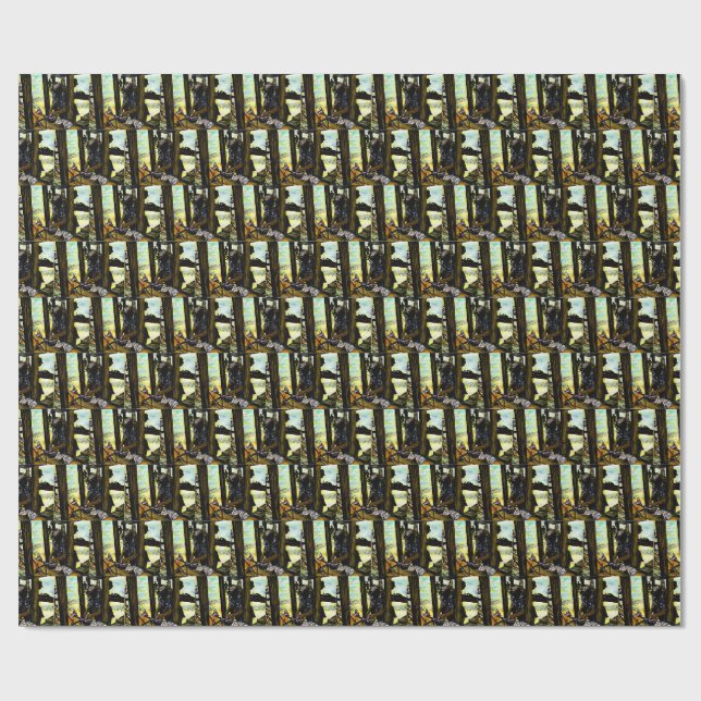 South of Heaven, West of Hell Wrapping Paper (Flat)