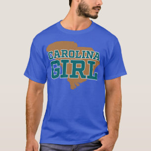South olina Girl Teal Bronze SC T-Shirt