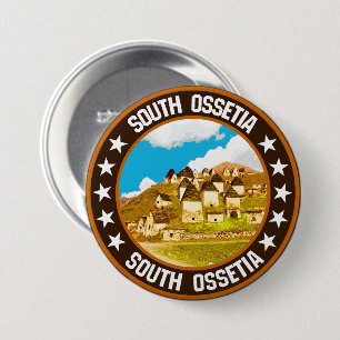 South Ossetia 7.5 Cm Round Badge