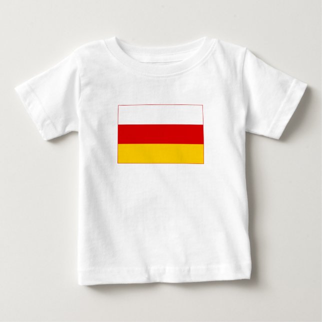 South Ossetia Flag Baby T-Shirt (Front)