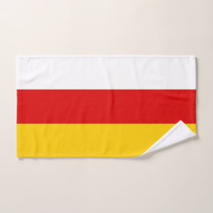 South Ossetia Flag Bath Towel Set