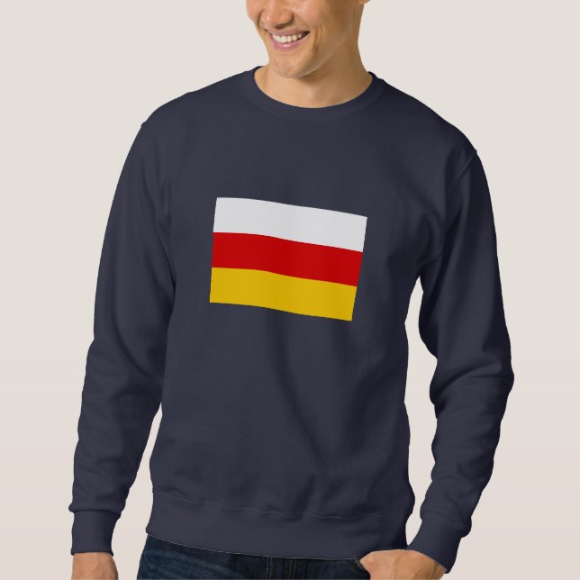 South Ossetia Flag Sweatshirt (Front)