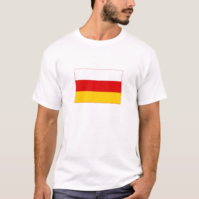 South Ossetia Flag T-Shirt (Front)