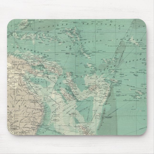 South Pacific Ocean Mouse Pad (Front)